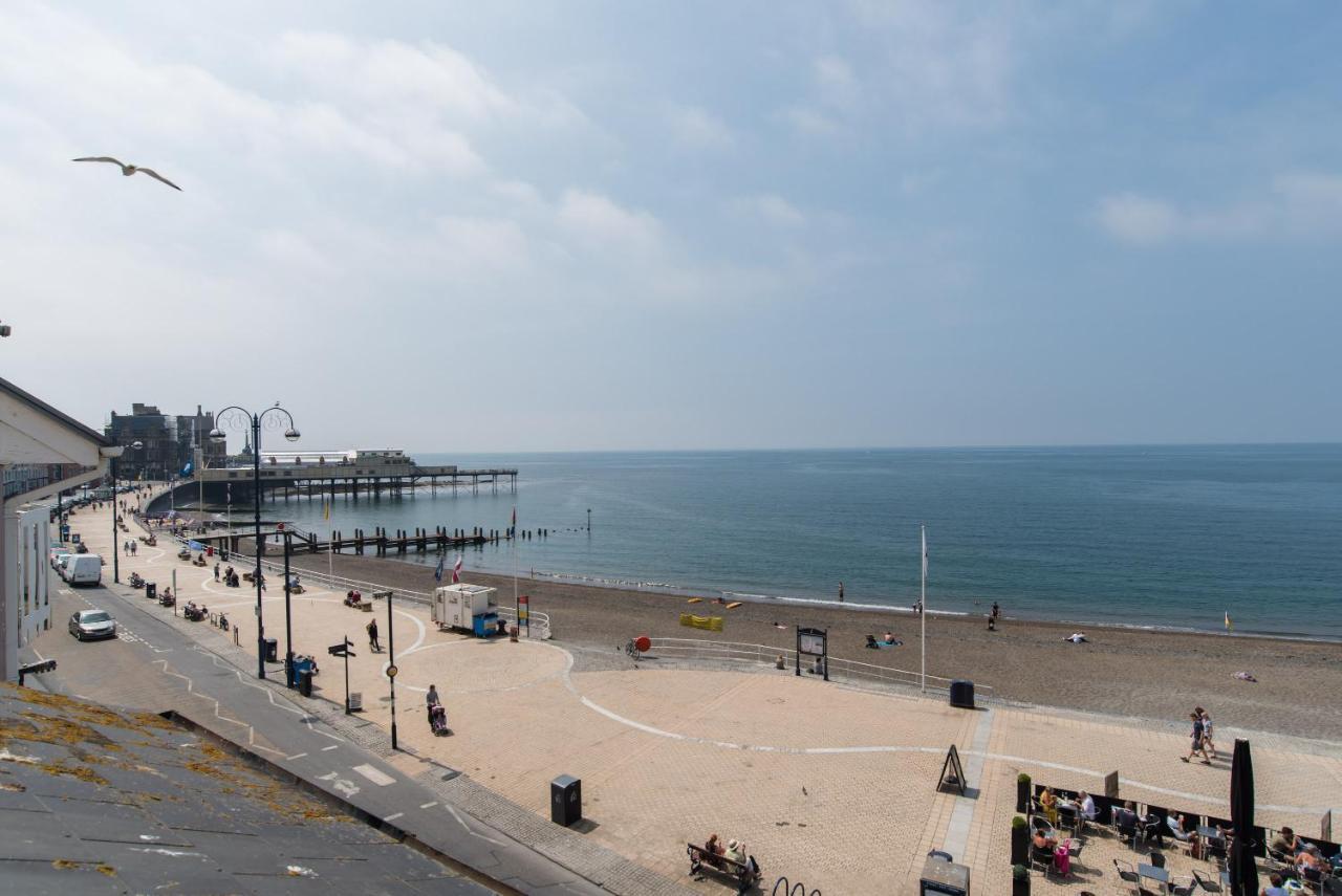 Starling View Boutique Stunning Seafront View Apartment Aberystwyth Exteriör bild